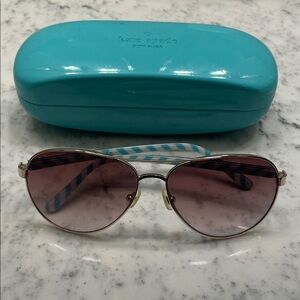 Kate Spade Rose-Tinted Aviator Sunglasses